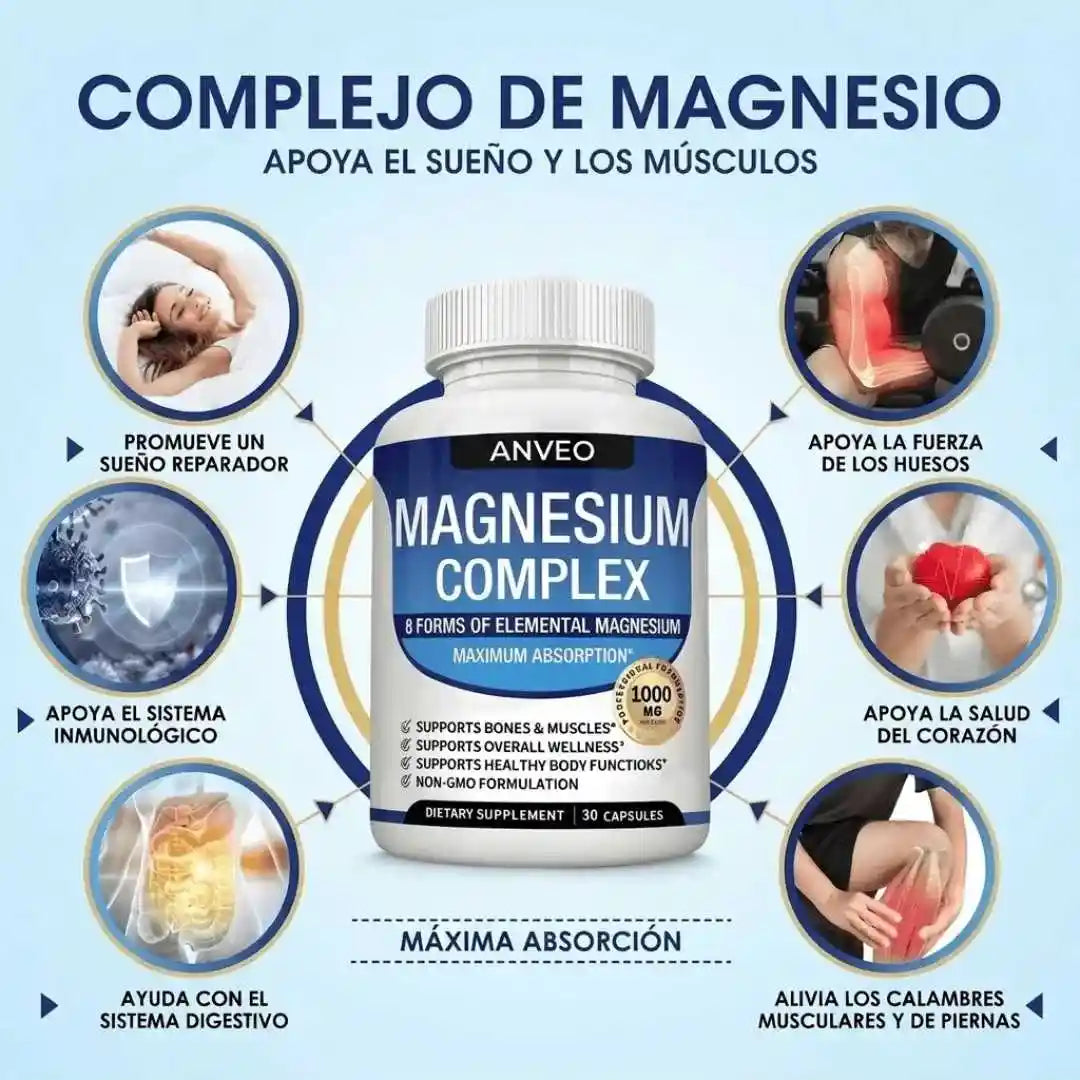 Complejo de Magnesio 8 en 1